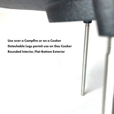 Image showing  17 in. Cast Iron Campfire Discada