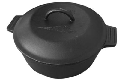 Bayou Classic 4 qt. Cast Iron Kitchen Style Dutch Oven