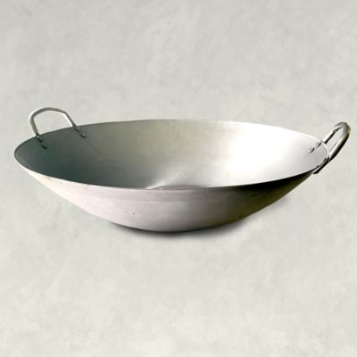 Bayou Classic Carbon Steel Wok, 15.5 in.