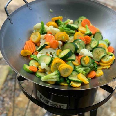 Image showing  Carbon Steel Wok, 15.5 in.