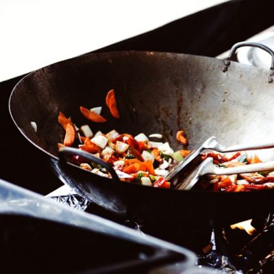 Image showing  Carbon Steel Wok, 15.5 in.