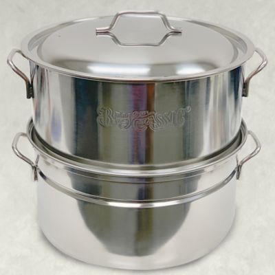 Bayou Classic Stainless Steel Half Bushel Steamer