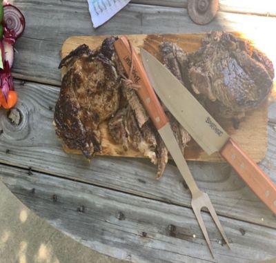 Image showing  Grill Fork and Knife Set