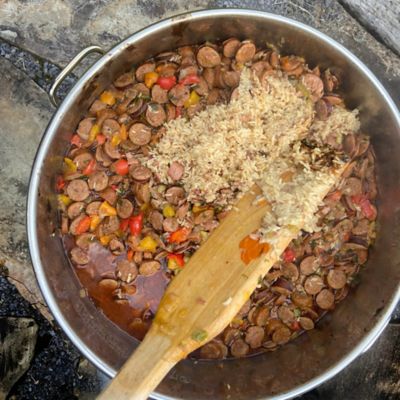 Image showing  15 gal. Stainless Steel Kettle with Welded Stand