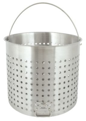 Bayou Classic 102 qt. Stainless Basket with Helper Handle