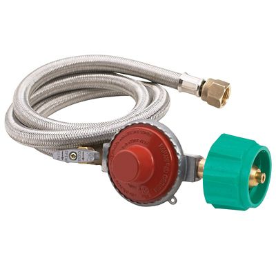 Bayou Classic 10 PSI Regulator, Hose Assembly