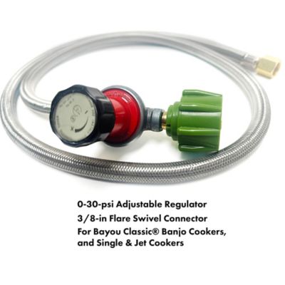 Image showing  30 PSI Regulator and Hose Assembly