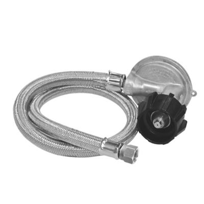 Bayou Classic Low Pressure Regulator and Hose Assembly