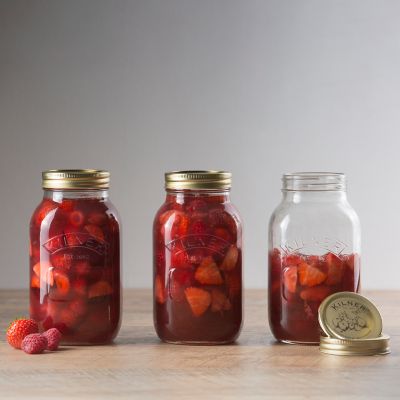 Image showing  Canning Jars 34 fl oz., Set of 6