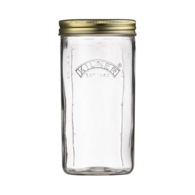 Image showing  Wide Mouth Canning Jars, 34 oz., Set of 6