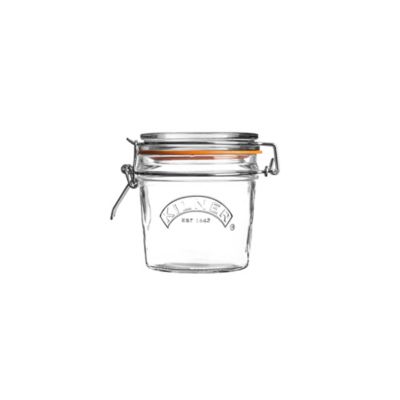 Image showing  Round Clip Top Jar 12 oz., Set of 6