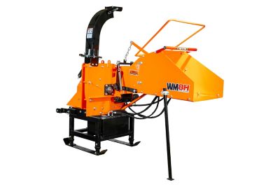DK2 8 in. PTO Wood Chipper with Hydraulic Feed