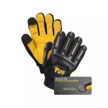 TUFF 1000 Impact safety gloves with finger guards Work Gloves