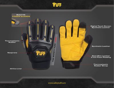 Image showing  1050 Cut & Impact Glove with Finger Guards