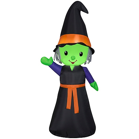 Gemmy Halloween Inflatable Cute Witch