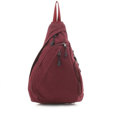 Jessie & James Concealed Carry Sling Backpack - Lightweight Crossbody Bag For Women & Men, Black