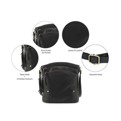 Image showing  Robin Concealed Carry Lock and Key Crossbody, DAC7044L BK