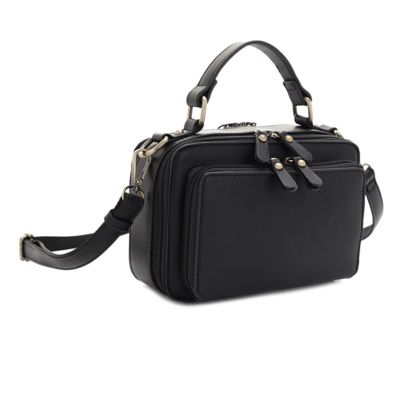 Jessie & James Handbags Pandora Compact Concealed Carry Crossbody Satchel Purse, SMC60111A BK