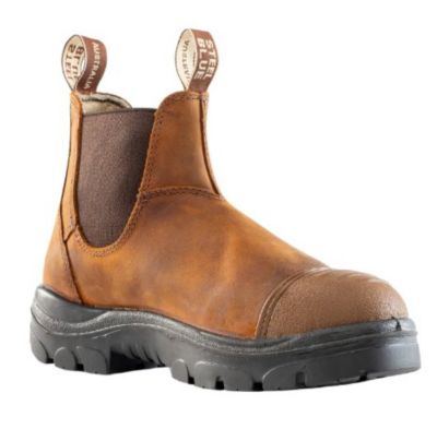 Steel Blue Hobart Scuff, Brown TPU EH M