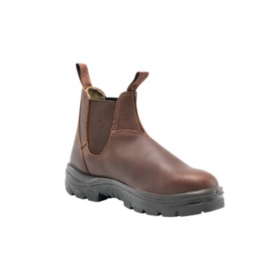 Steel Blue Hobart - Brown TPU EH Soft Toe
