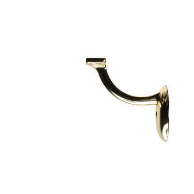 Image showing  2-3/4 in. Handrail Bracket Zinc Alloy Bright Brass