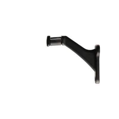 Image showing  2-3/8 in. Handrail Bracket Zinc Alloy Satin Black