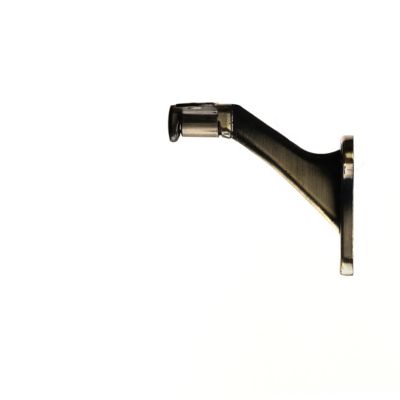 Image showing  2-3/8 in. Handrail Bracket Zinc Alloy Antique Brass