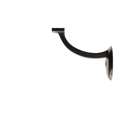 Image showing  3-1/8 in. Long Arm Handrail Bracket Zinc Alloy Rubbed Bronze