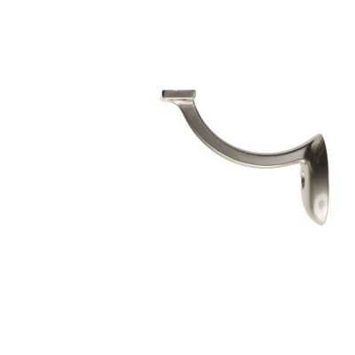 Image showing  3-1/8 in. Long Arm Handrail Bracket Zinc Alloy Satin Nickel
