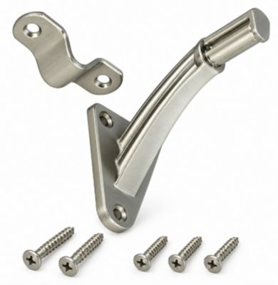Ascension Transitional Handrail Bracket, Sating Nickel