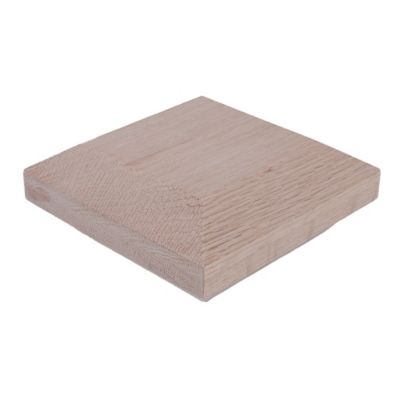 Image showing  White Oak C Style Beveled Cap for 3-1/2 in. Square