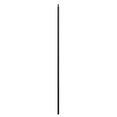 Image showing  12 mm. Round Iron Baluster Plain Satin Black
