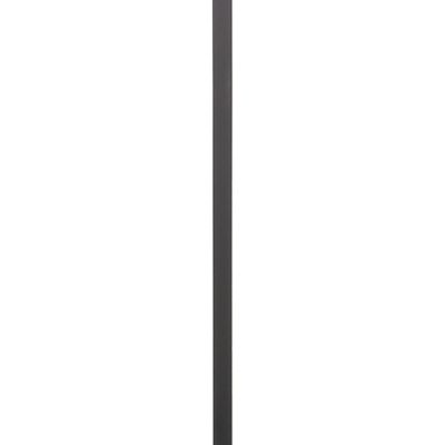Image showing  12 mm. Round Iron Baluster Plain Satin Black