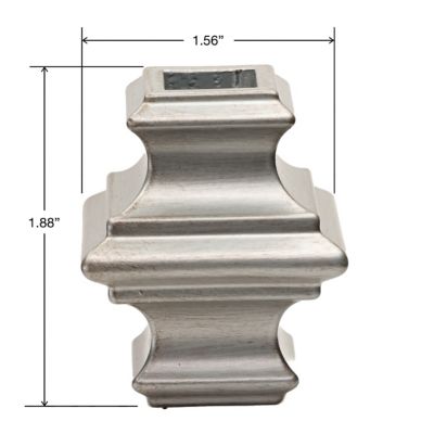 Image showing  1/2 in. Nickel Knuckle Aluminum with set Screws