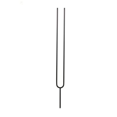 Ascension 1/2 in. Iron Baluster Tuning Fork Satin Black