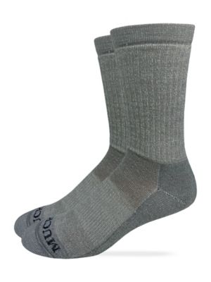 Muck Boot Company Midweight, Crew Sock 70 Percent Merino Wool Made In USA, 1 Pair, 73016