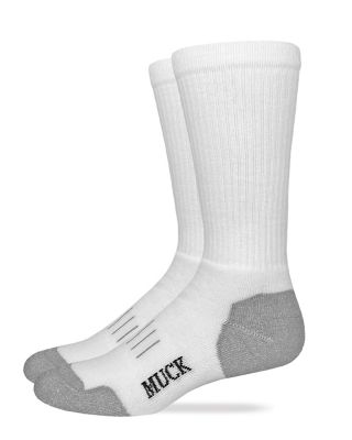 Muck Boot Company Mens Ultra-Dri Crew Sock Made In USA - 2 pk., 2/72954