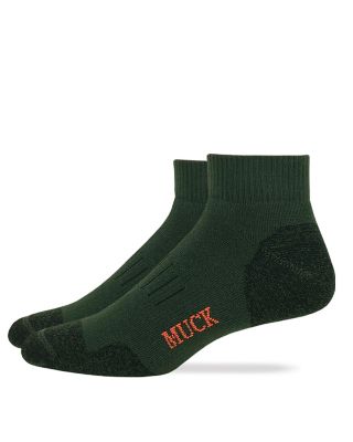 Muck Boot Company Ultra-Dri Quarter Sock Made In USA - 2 pk., 2/72953