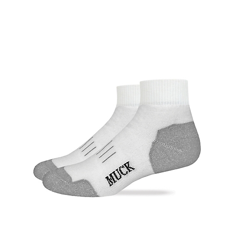 Muck Boot Company Ultra-Dri Quarter Sock Made In USA - 2 pk., 2/72953