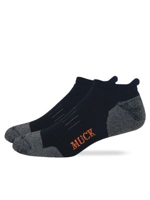 Muck Boot Company Men's Ultra-Dri Tab Sock Made In USA - 2 pk., 2/72952