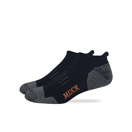 Muck Boot Company Men's Ultra-Dri Tab Sock Made In USA - 2 pk., 2/72952