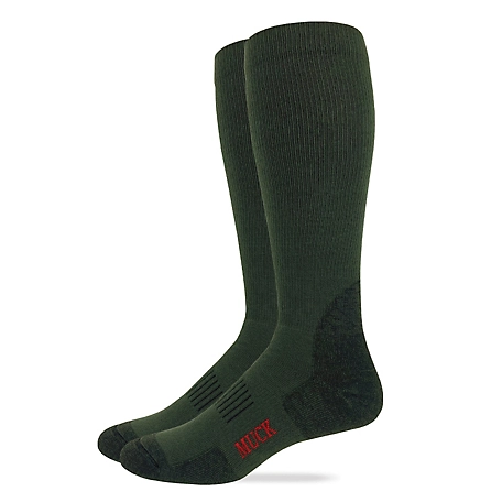 Muck Boot Company Lightweight, Tall Ultra-Dri Boot Sock Made In USA, 2 pk., 2/72906