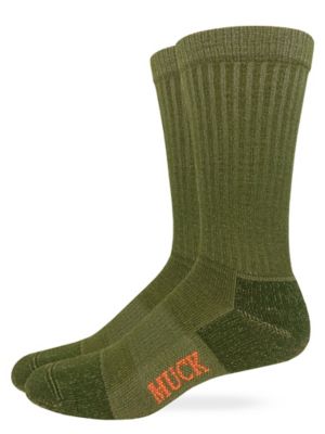 Muck Boot Company Ultra-Dri - Crew Boot Sock Made In USA - 2 pk., 2/72967