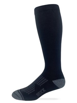 Muck Boot Company Lightweight, Tall Ultra-Dri Boot Sock Made In USA, 1 Pair, 72933