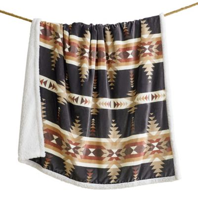 Image showing  Yosemite Campfire Sherpa Throw, 1 pc. or 3 pc.