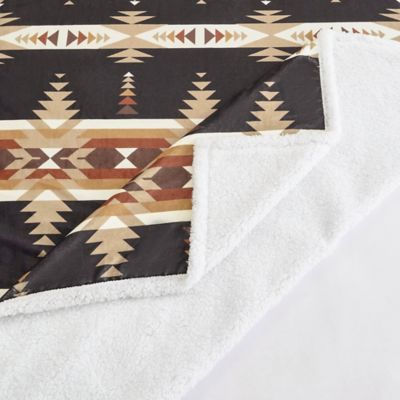 Image showing  Yosemite Campfire Sherpa Throw, 1 pc. or 3 pc.