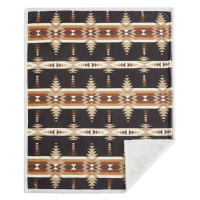 Image showing  Yosemite Campfire Sherpa Throw, 1 pc. or 3 pc.