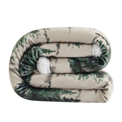 Image showing  Joshua Campfire Sherpa Throw, 1 pc. or 3 pc.