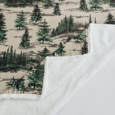 Image showing  Joshua Campfire Sherpa Throw, 1 pc. or 3 pc.