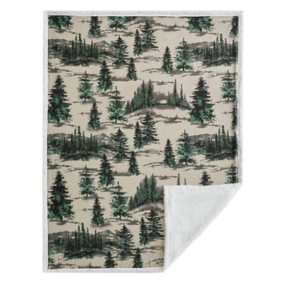 Image showing  Joshua Campfire Sherpa Throw, 1 pc. or 3 pc.